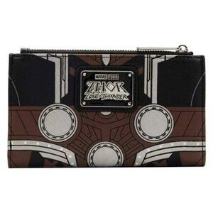 Loungefly Marvel Thor Love & Thunder Flap Wallet NWT​